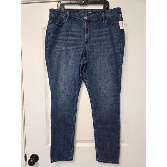 NWT Old Navy Plus High-Waisted Wow Super-Skinny Jeans Size 18 - Picture 6 of 9